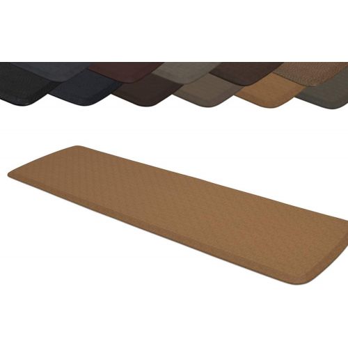  GelPro Elite Premier Kitchen Floor Mat, Khaki, 20 x 72