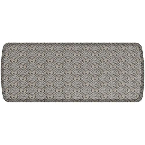  GelPro Elite Premier Anti-Fatigue Kitchen Comfort Floor Mat, 20x48”, Vintage Leather Slate Stain Resistant Surface with Therapeutic Gel and Energy-return Foam for Health and Wellne