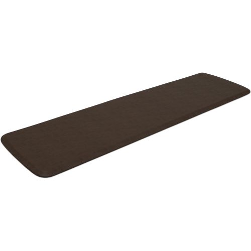  GelPro Elite Premier Anti-Fatigue Kitchen Comfort Floor Mat, 20x48”, Vintage Leather Slate Stain Resistant Surface with Therapeutic Gel and Energy-return Foam for Health and Wellne