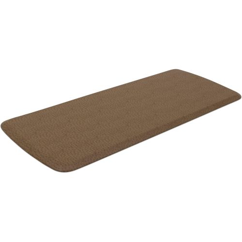  GelPro Elite Premier Anti-Fatigue Kitchen Comfort Floor Mat, 20x48”, Vintage Leather Slate Stain Resistant Surface with Therapeutic Gel and Energy-return Foam for Health and Wellne