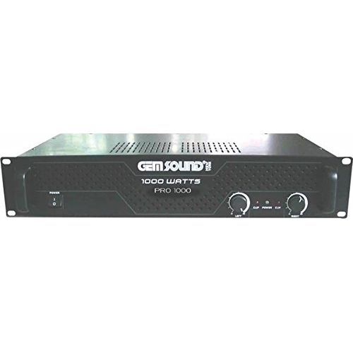  Gem Sound GemSound PRO1000 Power Amplifier