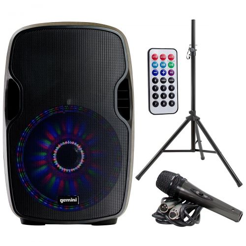  Gemini},description:With its Bluetooth streaming capabilities and impressive sound quality, this all-in-one package gives you everything you need to get the party going. The PA-15L