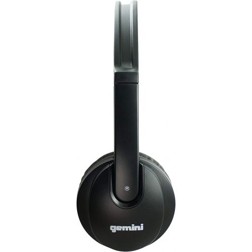  [아마존베스트]Gemini DJX-200 Professional Studio Over The Ear DJ Monitor Headphones, Black