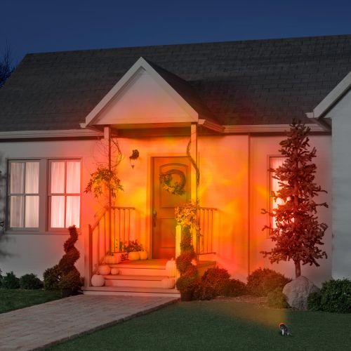  Gemmy Lightshow Projection Light, Fire and Ice (Red Red Yellow) Halloween Decoration