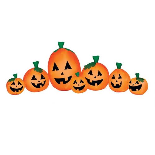  Gemmy 74717 Halloween Inflatable Pumpkin Harvest, Orange, 3 H