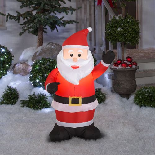 인플레터블 Gemmy Airblown Santa Inflatable