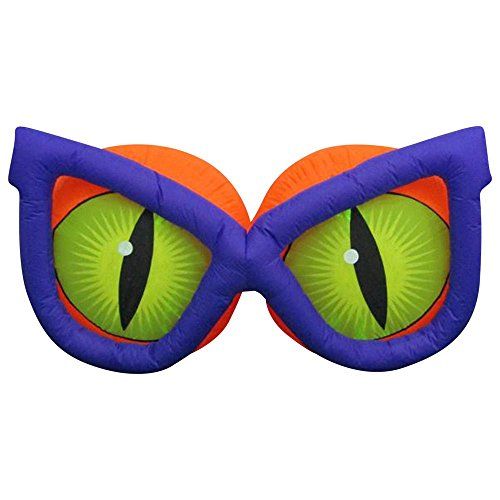  할로윈 용품Gemmy 6 ft. Inflatable Kaleidoscope Evil Eyes (GGO)