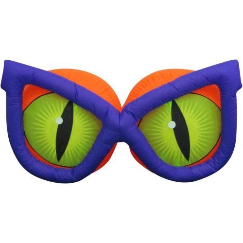  할로윈 용품Gemmy 6 ft. Inflatable Kaleidoscope Evil Eyes (GGO)