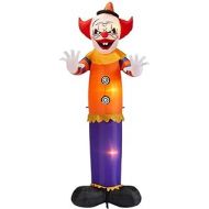 할로윈 용품Gemmy 12 Animated Scary Clown Halloween Inflatable