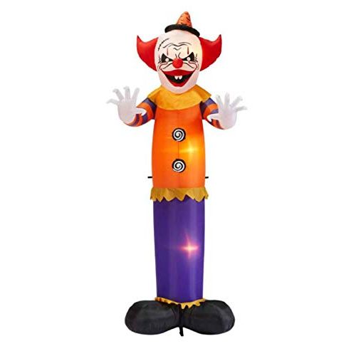  할로윈 용품Gemmy 12 Animated Scary Clown Halloween Inflatable