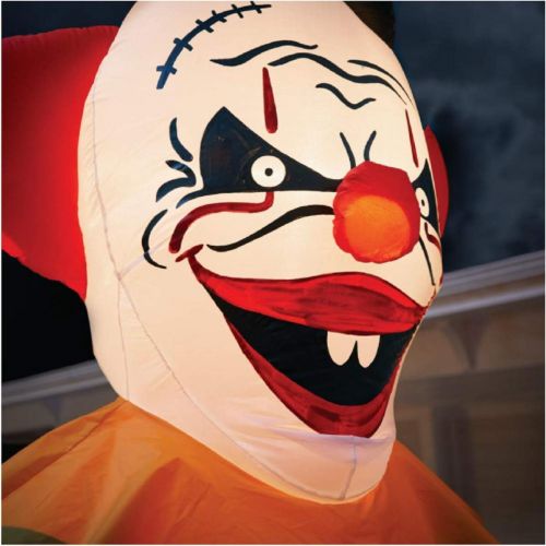  할로윈 용품Gemmy 12 Animated Scary Clown Halloween Inflatable