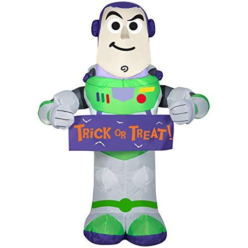  할로윈 용품Gemmy 3.5 Airblown Buzz Lightyear w/Banner Disney Halloween Inflatable