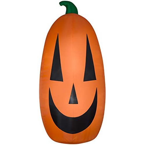  할로윈 용품Gemmy 12 Airblown Inflatable Extra Bright Happy Pumpkin