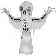 Gemmy 10 Airblown Short Circuit Thunder Bare Bones Halloween Inflatable