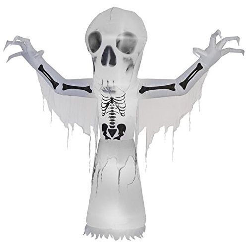  할로윈 용품Gemmy 10 Airblown Short Circuit Thunder Bare Bones Halloween Inflatable