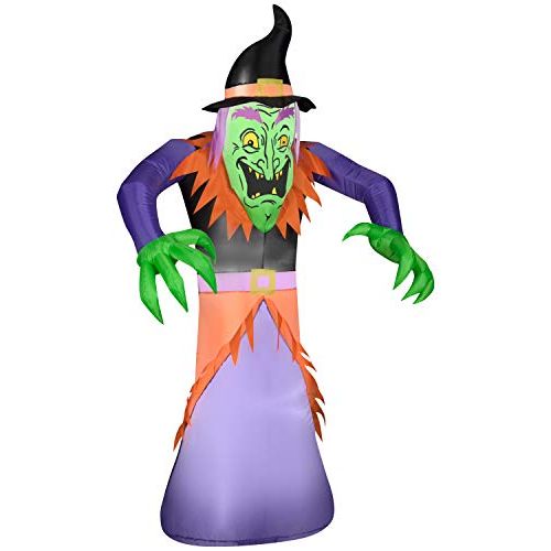  할로윈 용품Gemmy HALLOWEEN INFLATABLE 5 1/2 WITCH AIRBLOWN YARD DECORATION