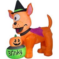 할로윈 용품Gemmy Blinky The Cyclops Dog Halloween Inflatable