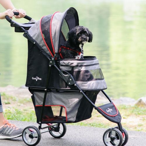  Gen7Pets Gen7 Regal Plus Pet Stroller for Dogs and Cats  Lightweight, Compact and Portable with Durable Wheels