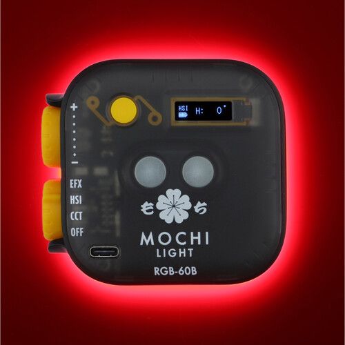  Genaray Mochi On-Camera Mini RGB Light Panel (Black)