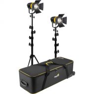 Genaray Torpedo Portable Daylight Focusing 2-LED Light Kit