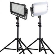 Genaray Spectro LED Essential 500IID Daylight LED Light Panel (2-Light Kit)