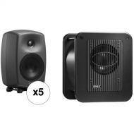 Genelec 8030.LSE Broadcast Pak 5.1 System Five 8030CPs & One 7050CPM Subwoofer (Producer Finish)