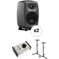 Genelec 8020 Deluxe Studio Monitor Kit with Stands and Monitor Controller