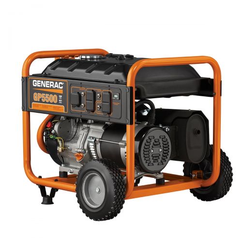  Generac 5939 - 5500-Watt Gasoline Powered Portable Generator, 49 State