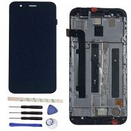 General LCD Display Touch Screen Digitizer Assembly Replacement For ZTE Vodafone Smart Prime 7 VFD600 (black wframe)