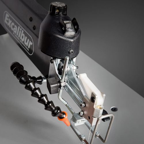  General International EXCALIBUR 16 Scroll Saw - 1.3A Variable Speed Woodworking Saw with Tilting head & Easy Blade Change - EX-16