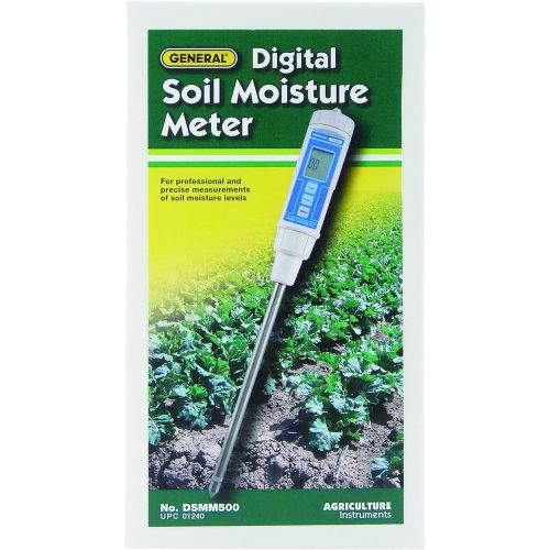  [아마존베스트]General Tools DSMM500 Precision Digital Soil Moisture Meter with Probe