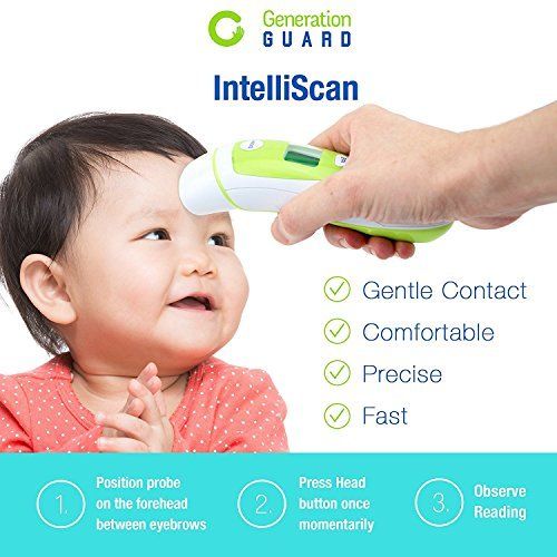  Generation Guard Clinical Forehead and Ear Thermometer - Most Accurate Non-Contact Infrared Electronic Digital...