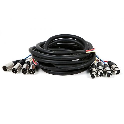 제네릭 Generic MONOPRICE 15 4-Channel XLR Male to XLR Female Snake Cable