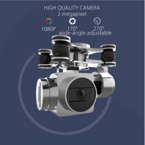 제네릭 Generic 2.4GHz 1080P 170° Wide-angle Lens Cam Quadcopter RC Drone WiFi FPV Live Helicopter Hover, 3D Flip Funtion