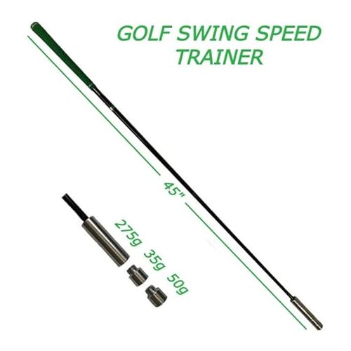 제네릭 Relentless Golf Speed Stick Training aid and Tempo Trainer. This Golf Training aid Will Help You gain Balance and Yards. Get Your Golf Swing Trainer Now, and Start Bombing Those Drives!