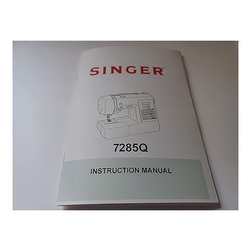 제네릭 Singer 7285Q Manual (Reproduction) Sewing Machine User