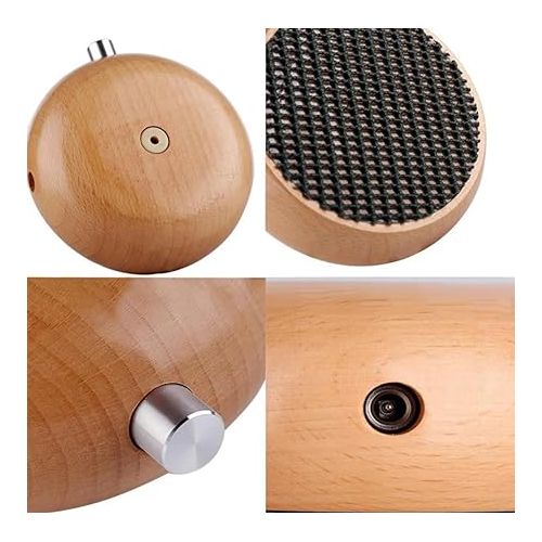 제네릭 Bulb Style Waterless Diffuser for Essential Oil, Dark Wood, TYL-ND-01