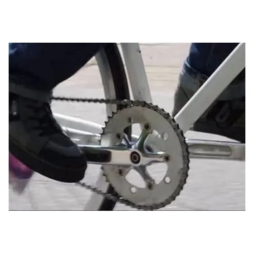 제네릭 Bike Chain Master Link Single Speed Bike 1/2X1/8 Bike Chain Link Connectors Suitable with All Single Speed Bike BMX Bike Fixie Bike and Some Mountain Bikes for Men Single Speed 5 Units Pack