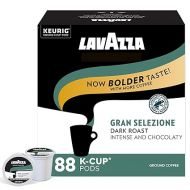 Lavazza Gran Selezione Single-Serve Coffee K-Cups for Keurig Brewer, Dark Roast, 88 capsules Value Pack, 100% Arabica