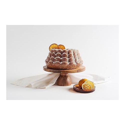 제네릭 2 in 1 Cake Stand and Cheese Charcuterie Board, Cupcake Stand for Afternoon Tea, Dessert Table Display Made of Wood, Ecologic Cupcake Holder, Beautiful Wedding Cake Stand, 10 inch Diameter