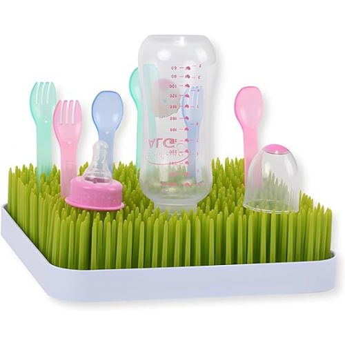 제네릭 Baby Bottle Drying Rack | Best BPA-Free Plastic Baby Feeding Accessories Organizer | Versatile for Baby and Dish Drying.