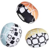 petshopAna MamaRoo Replacement Toy Balls for Mamaroo Swing,More Choices for Interactive and Reversibletoy Balls That Complement The MamaRoo with Dark Grey Cool Mesh Fabric（A Set of Three）.