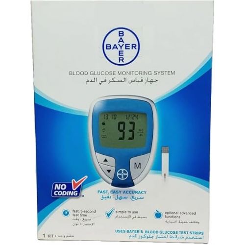 제네릭 Bayer Blood Glucose 100 Test Strips
