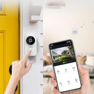 Smart Doorbell, Smart Wireless Remote Video Doorbell Intelligent Visual Doorbell, Home HD Night Vision WiFi Security Door Doorbell, Video Doorbell Wireless, Deal of The Day Prime Today