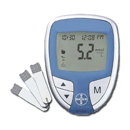 제네릭 Strips Made for Bayer Blood Glucose Monitors Only (Old Model), 100 Count + TouchSense Rounded Lancets,100 Counts (Combo)