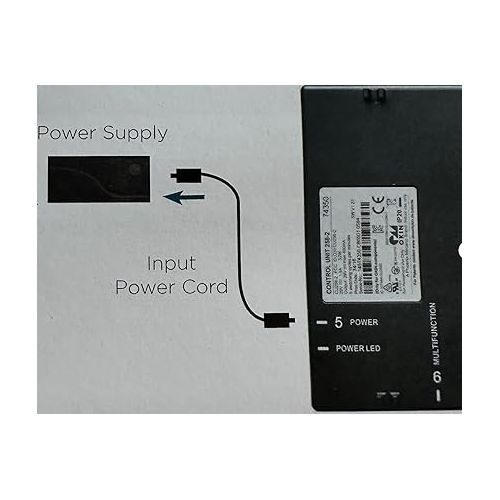 제네릭 Tempurpedic Power Prong, Adjustable Base Input Power Cord