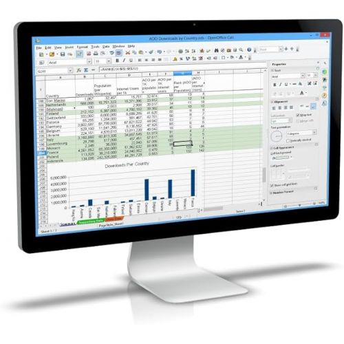 제네릭 Office Suite 2024 on DVD for Home Student and Business, Compatible with Microsoft Office Word Excel PowerPoint for Windows 11 10 8 7 powered by Apache