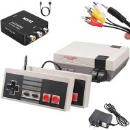 Classic Retro Game Console,Video Game System Build-in 620 Classic Games, AV/HDMI Output and 2 Classic Wired Controllers.