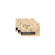Dove White Bar Soap With Moisturizing Cream 2.6 oz (Pack of 3)