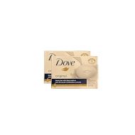 Dove White Bar Soap With Moisturizing Cream 2.6 oz (Pack of 2)